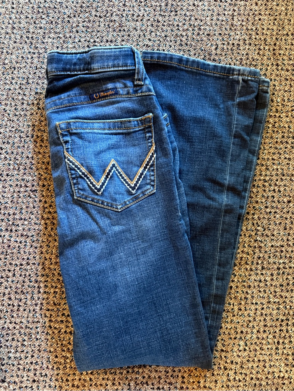 Wrangler Women’s Bootcut Jeans with Stitch Accent